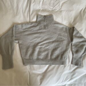 Quarter zip sweater